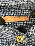 Maggie Marilyn Checkered-gingham Blue Long Sleeve Button-Down Shirt Size L (estimated) - photo 7