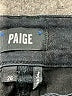 Paige Chevron-herringbone Black Jeans Size 26 waist - photo 4