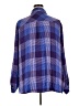 Cato Plaid Blue Long Sleeve Button-Down Shirt Size 26 - 28 - photo 2