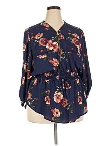 rue21 3/4 Sleeve Blouse (view 1)