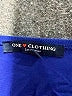 One Clothing 100% Rayon Solid Blue Romper Size M - photo 4