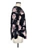 Papermoon Floral Black Long Sleeve Blouse Size M - photo 4