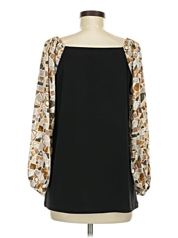 Susan Graver Long Sleeve Blouse (view 2)