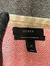 J.Crew 100% Cashmere Color Block Pink Cashmere Pullover Sweater Size M - photo 7