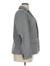 Ann Taylor LOFT 100% Polyester Tweed Gray Blazer Size 14 - photo 4