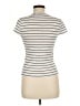 J.Crew Ivory Short Sleeve Top Size M - photo 2
