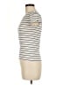 J.Crew Ivory Short Sleeve Top Size M - photo 5