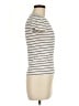 J.Crew Ivory Short Sleeve Top Size M - photo 4