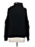 Alice + Olivia Solid Black Turtleneck Sweater Size M - photo 1
