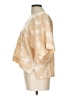 DKNY 100% Linen Gold Kimono Size L - photo 5