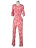 Boden 100% Viscose Paisley Pink Jumpsuit Size 12 (petite) - photo 2