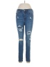 Aeropostale Hearts Blue Jeans Size 4S - photo 1