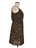 Sanctuary 100% Polyester Animal Print Brown Cocktail Dress Size L - photo 4