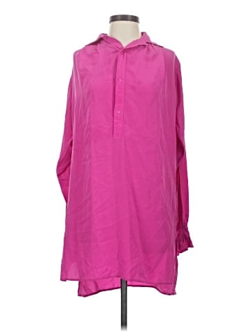 Ralph Lauren Long Sleeve Silk Top (view 1)
