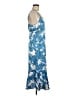 CAbi 100% Polyester Tropical Blue Casual Dress Size M - photo 4