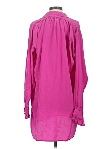 Ralph Lauren Long Sleeve Silk Top (view 2)
