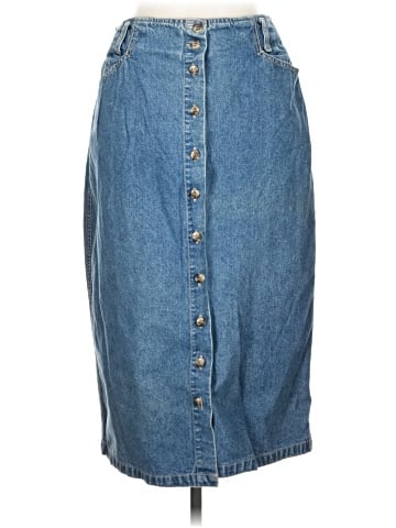 Gloria Vanderbilt Denim Skirt (view 1)