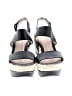 Stuart Weitzman Black Wedges Size 8 1/2 - photo 2