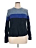 Old Navy Color Block Blue Pullover Sweater Size XL - photo 1