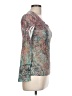 Eyeshadow Teal Long Sleeve Top Size L - photo 4