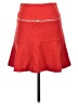 Sandro Solid Red Casual Skirt Size Sm (1) - photo 1