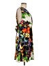 Venus Tropical Green Cocktail Dress Size L - photo 4