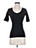 Skinny Tee Black Short Sleeve Top Size S (estimated) - photo 1