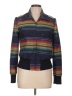 Harvey Faircloth 100% Cotton Stripes Blue Jacket Size 10 - photo 1