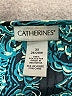 Catherines 100% Polyester Teal 3/4 Sleeve Blouse Size 3X - photo 7