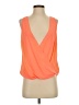 Gianni Bini 100% Polyester Orange Sleeveless Blouse Size S - photo 1