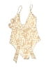 Aerie Animal Print Ivory One Piece Swimsuit Size S - photo 1