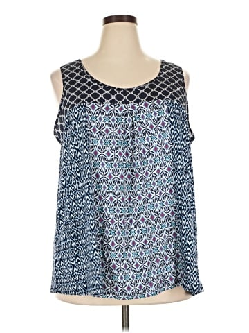 Avenue Sleeveless Blouse (view 1)