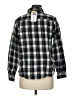 L.L.Bean 100% Cotton Plaid Green Long Sleeve Button-Down Shirt Size M (petite) - photo 2