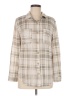 C&C California Plaid Gray Long Sleeve Blouse Size M - photo 1