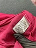 Glam 100% Polyester Burgundy 3/4 Sleeve Blouse Size S - photo 8
