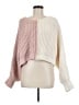 Altar'd State 100% Polyester Color Block Pink Pullover Sweater Size M - photo 1