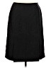 Carlisle 100% Silk Solid Black Silk Skirt Size 10 - photo 1