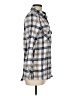 Ci Sono Plaid Ivory Long Sleeve Button-Down Shirt Size M - photo 4