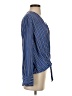 Rag & Bone 100% Silk Blue Long Sleeve Silk Top Size XS - photo 4