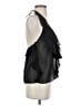 Zara 100% Polyester Black Sleeveless Blouse Size XS - photo 4
