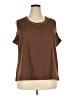 D&Co. Brown Sleeveless Blouse Size 2X - photo 1