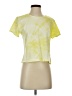 J.Crew 100% Cotton Tie-dye Yellow Active T-Shirt Size S - photo 1