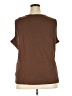 D&Co. Brown Sleeveless Blouse Size 2X - photo 2