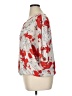 Vince Camuto 100% Polyester Hearts Red Short Sleeve Blouse Size XL - photo 5