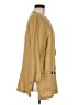 David Dart Tan 3/4 Sleeve Button-Down Shirt Size M - photo 4
