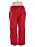 St. John Solid Red Casual Pants Size 14 - photo 2