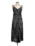 Sandro Animal Print Silver Casual Dress Size EU (FR) 42 / US 10 - photo 1