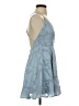 Trixxi 100% Polyester Hearts Blue Cocktail Dress Size S - photo 4
