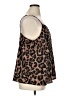 Hayden 100% Polyester Brown Sleeveless Top Size 1X - photo 4