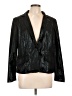 Chico's Metallic Black Blazer Size Lg (2) - photo 1